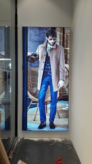 EK LED Textiel fotoframe