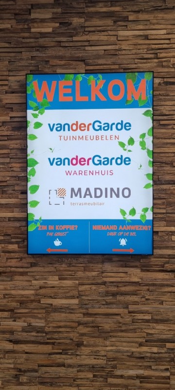 A3 Formaat LED Textiel Fotoframe