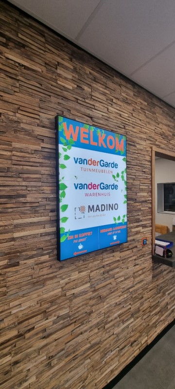 A3 Formaat LED Textiel Fotoframe