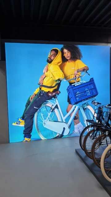 EK LED Textiel fotoframe