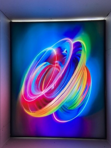 LED Textiel fotoframe