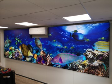 EK LED Textiel fotoframe