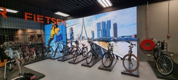 EK LED Textiel fotoframe