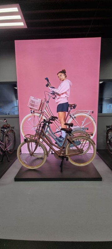 EK LED Textiel fotoframe