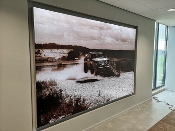 EK LED Textiel fotoframe